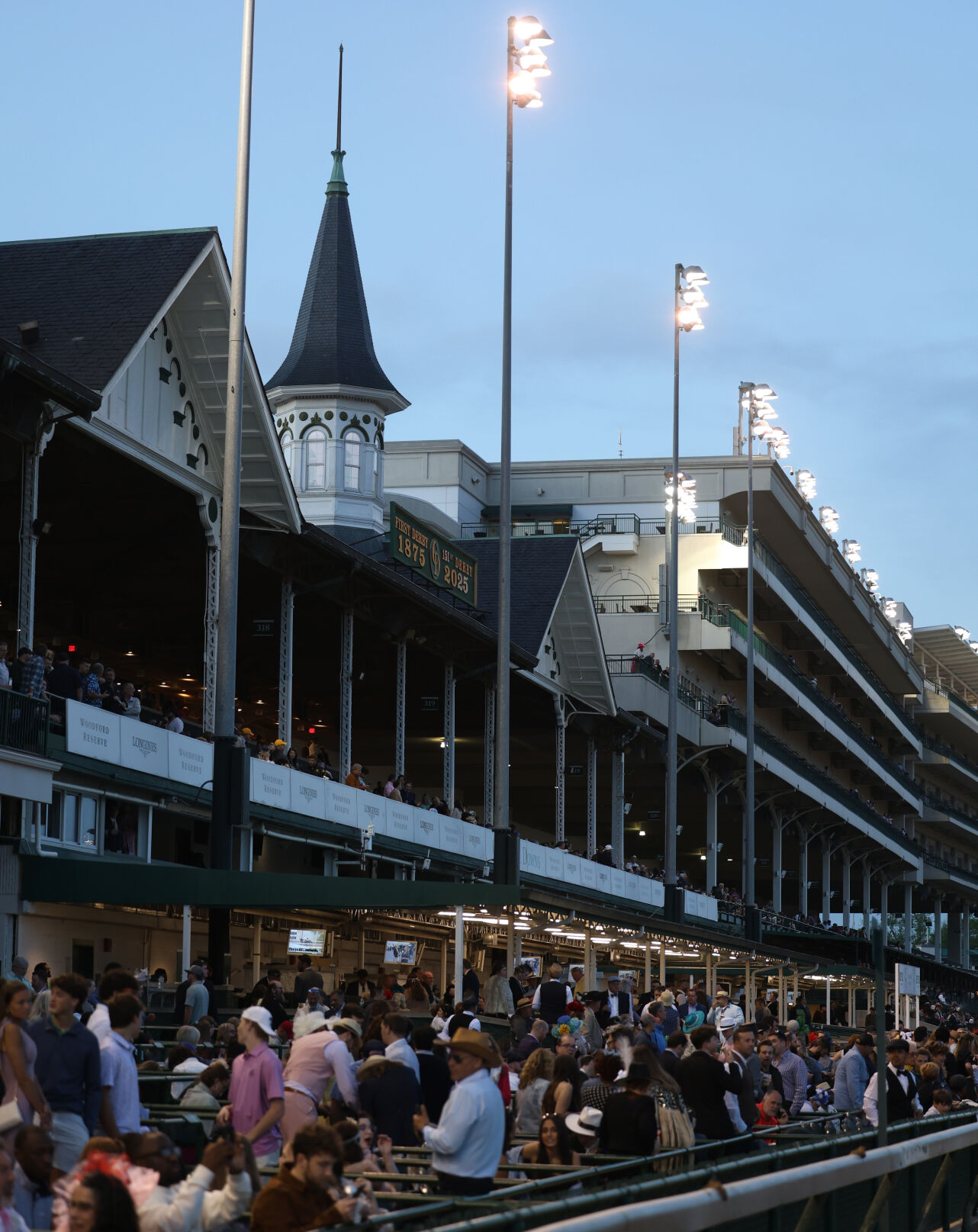 Twin spire during Opening night.JPG